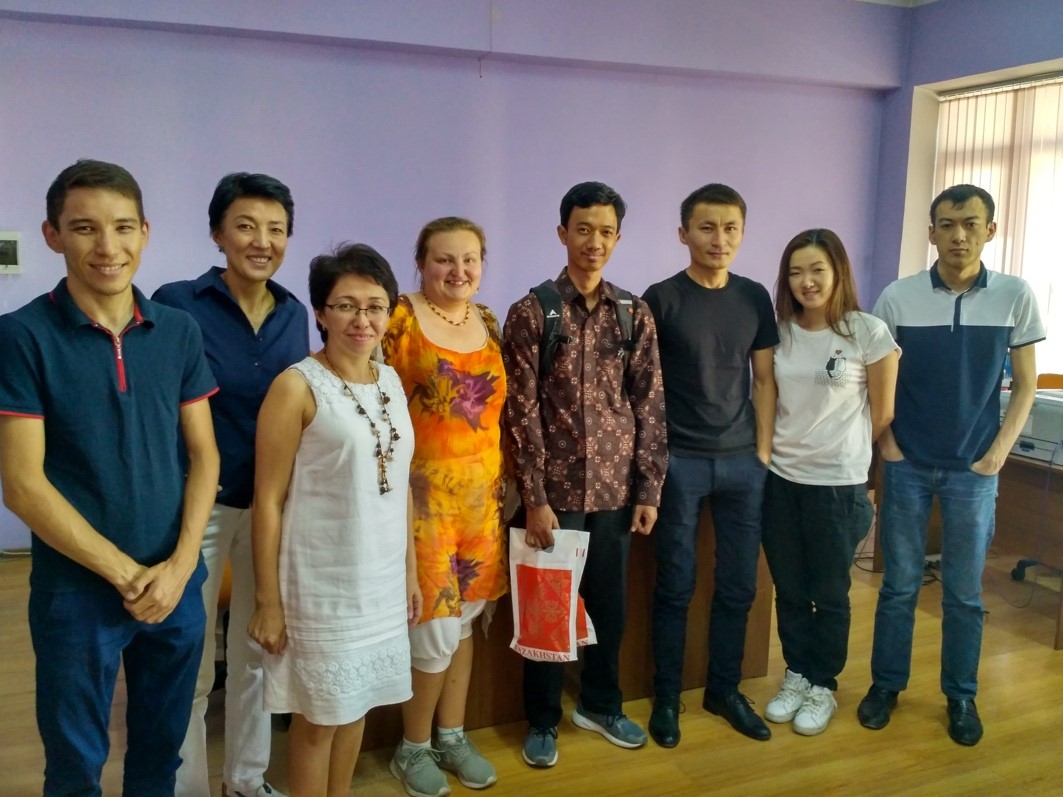 Visit and internship program at Al-Farabi Kazakh National University, Almaty, Kazakhstan on 1-12 September 2017 Visit and internship program at Al-Farabi Kazakh National University, Almaty, Kazakhstan on 1-12 September 2017