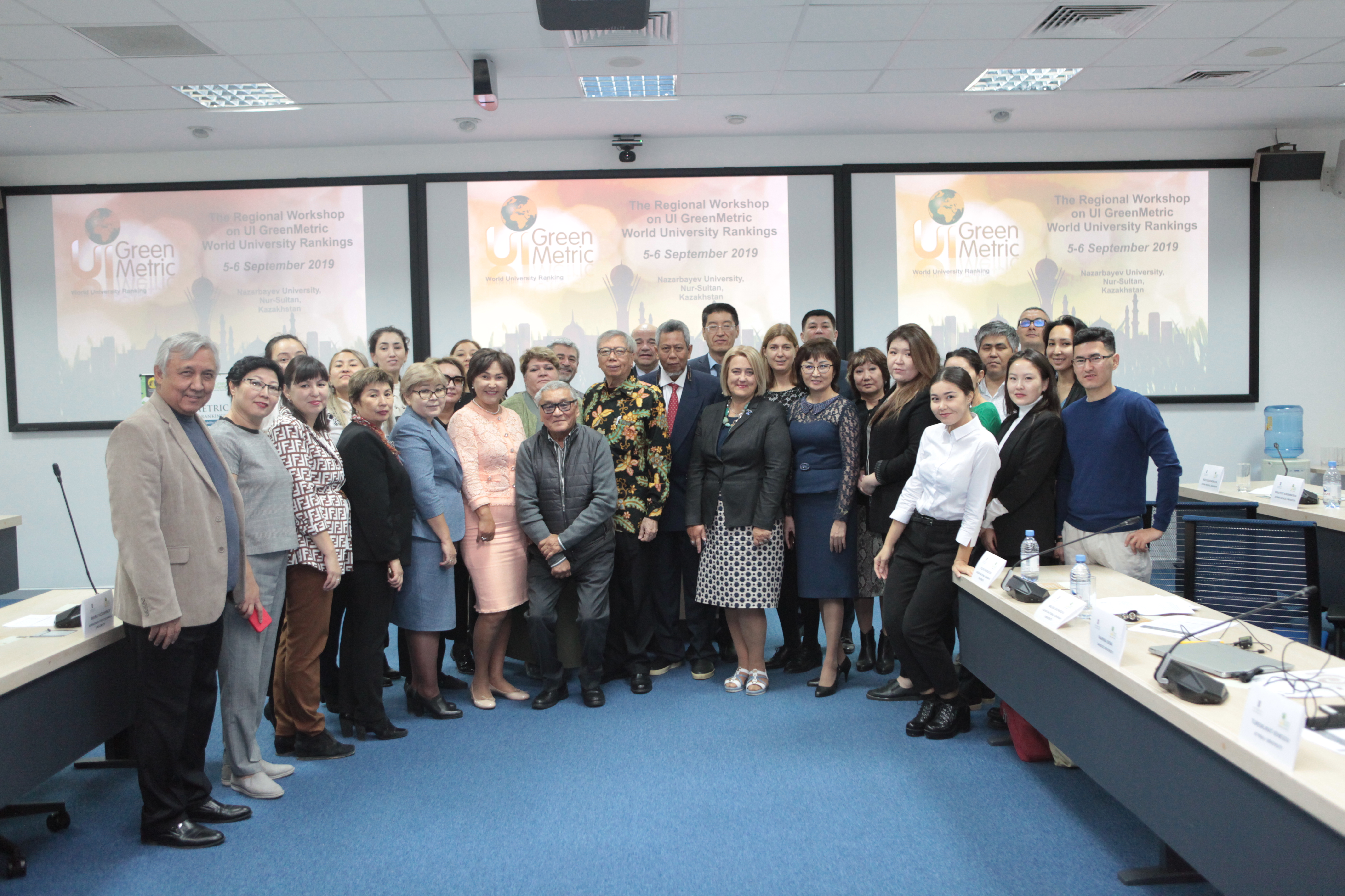 The Regional Workshop on UI GreenMetric World University Rankings in Kazakshstan The Regional Workshop on UI GreenMetric World University Rankings in Kazakshstan